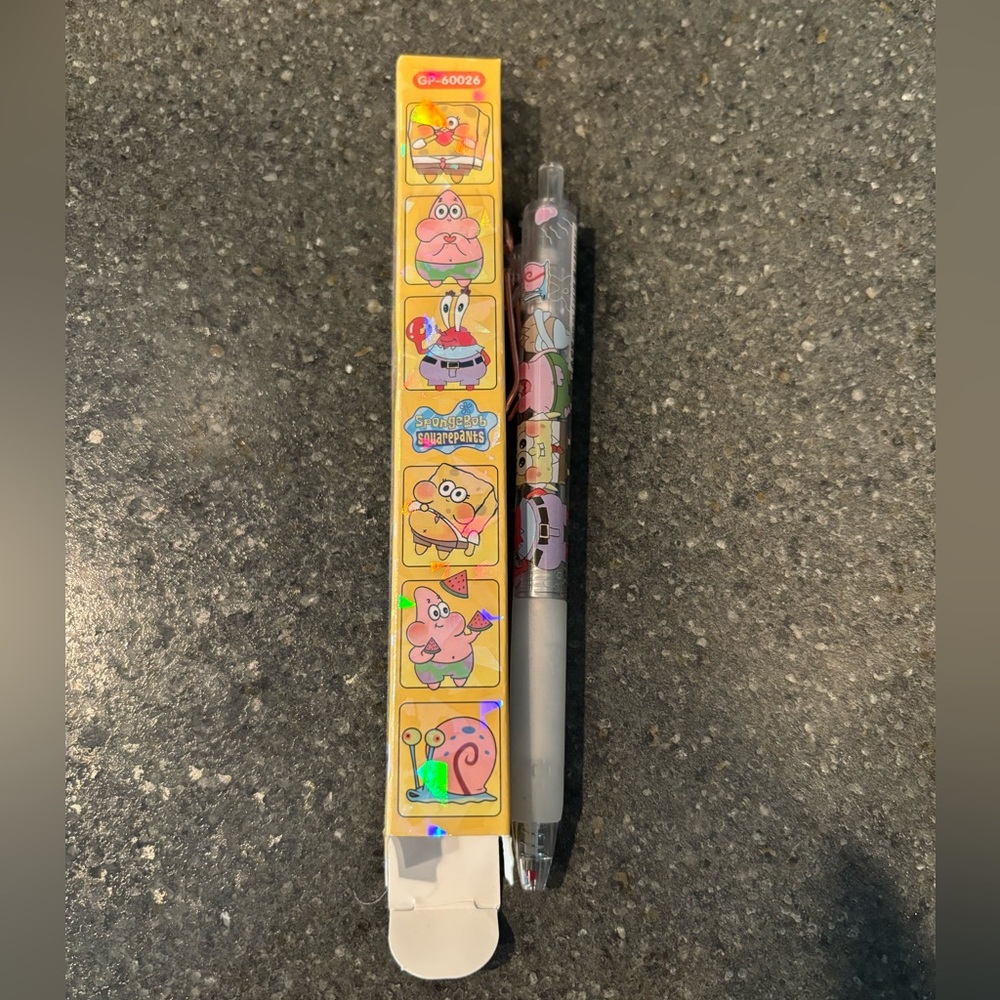 🌻FREE w/ Purchase - SpongeBob Gel Pen